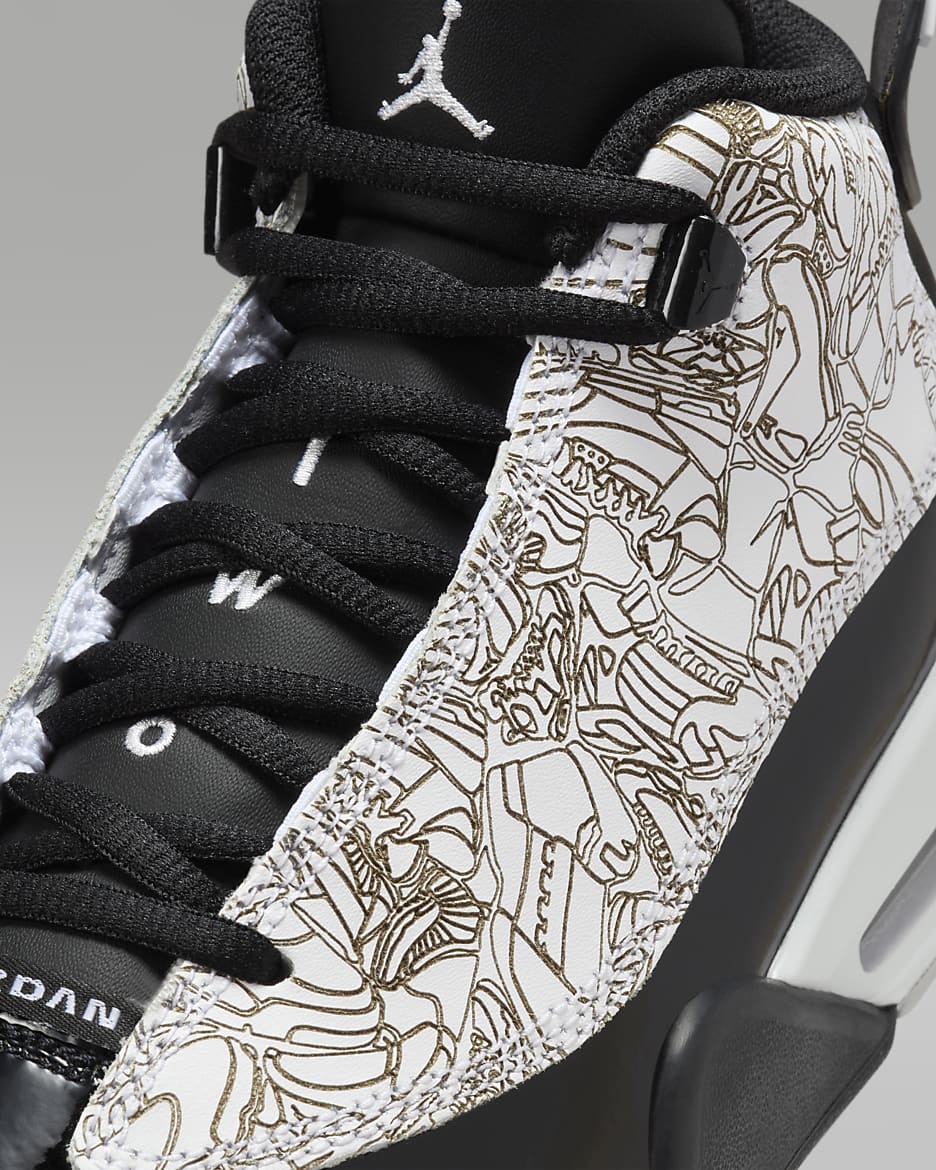 Air Jordan Dub Zero Big Kids Shoes. Nike JP
